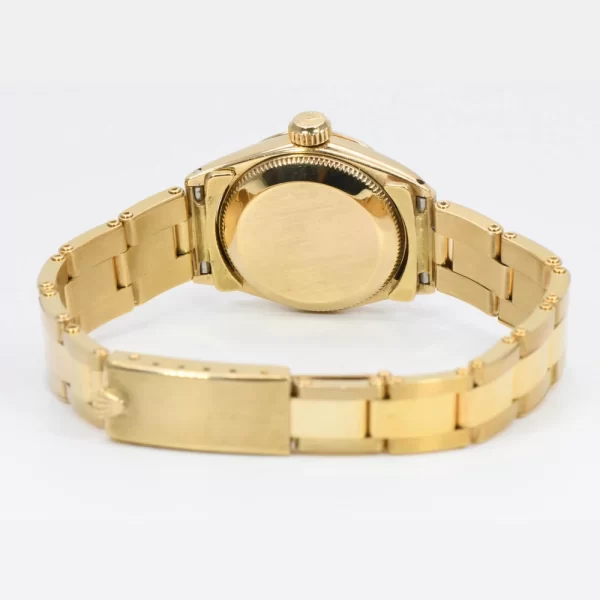 Rolex Ladies Oyster Perpetual Datejust 26mm Yellow Gold
