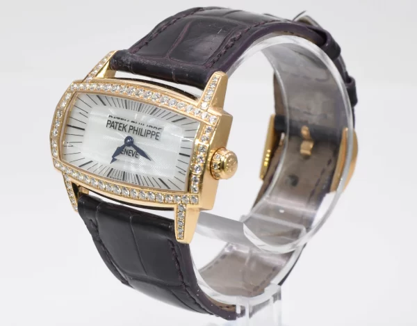 Patek Philippe ‘Gondolo Gemma’ 18k Rose Gold and Diamond Watch