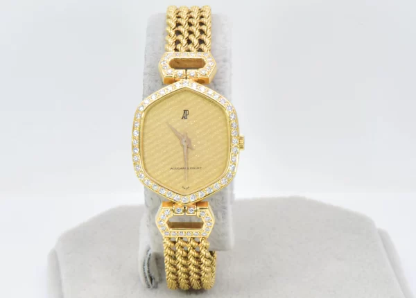 Audemars Piguet Ladies Yellow Gold and Diamond Watch