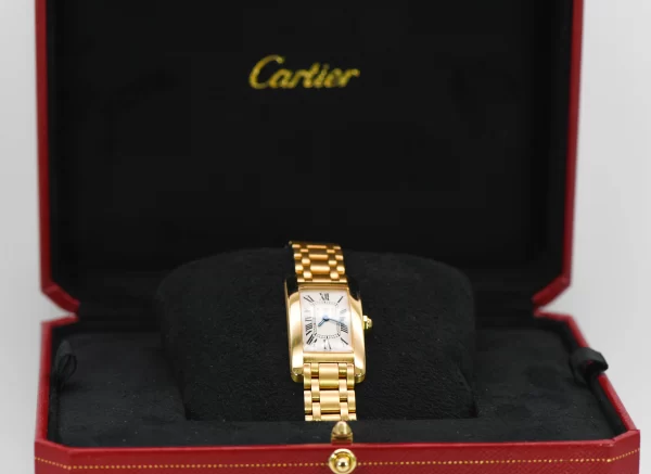 Cartier Ladies Tank Americaine Yellow Gold