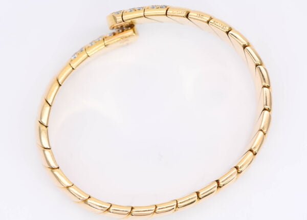 Cartier 18k Yellow Gold and Diamond Bracelet