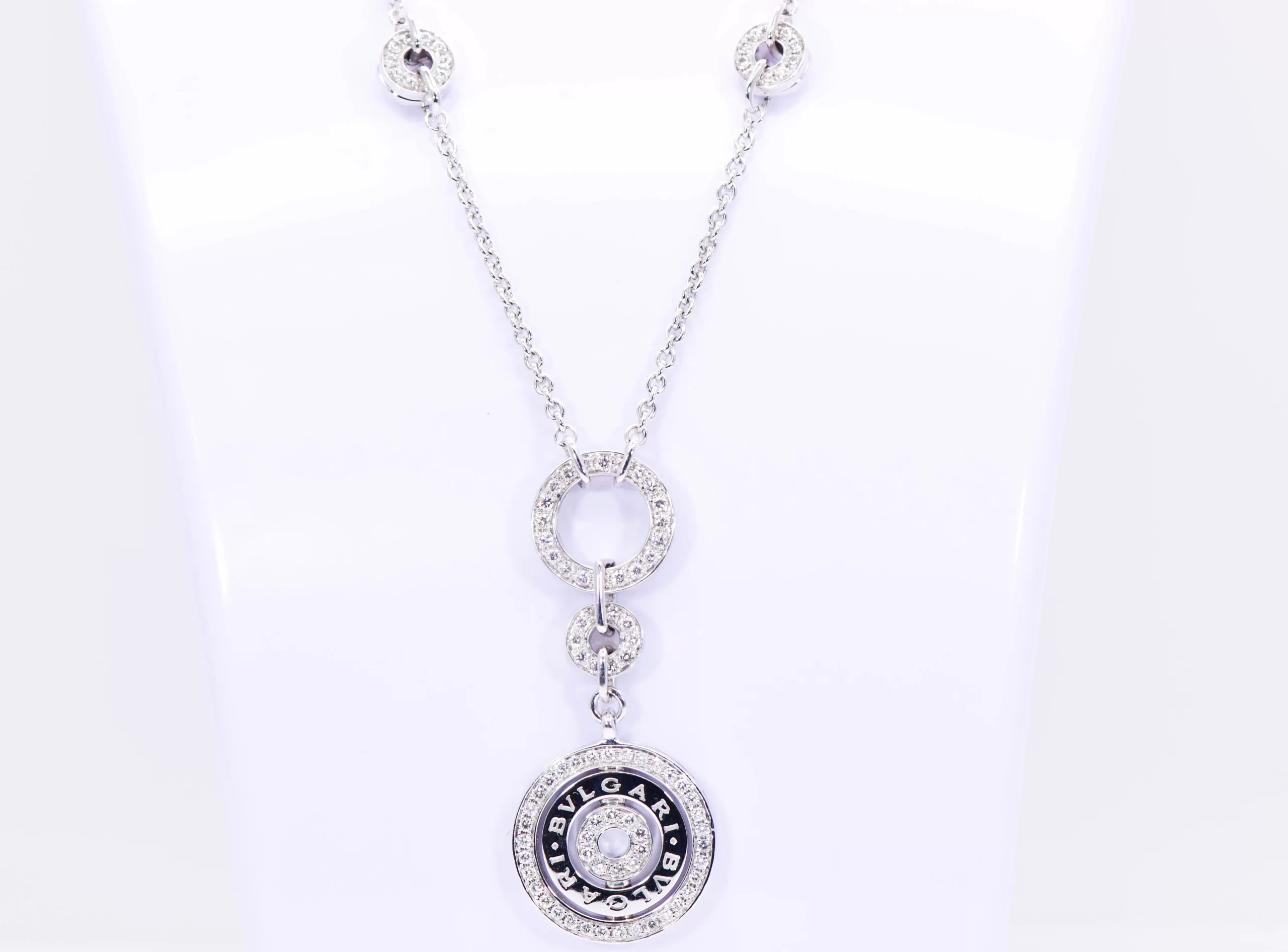 Bvlgari Astrale Cerchi Diamond Necklace