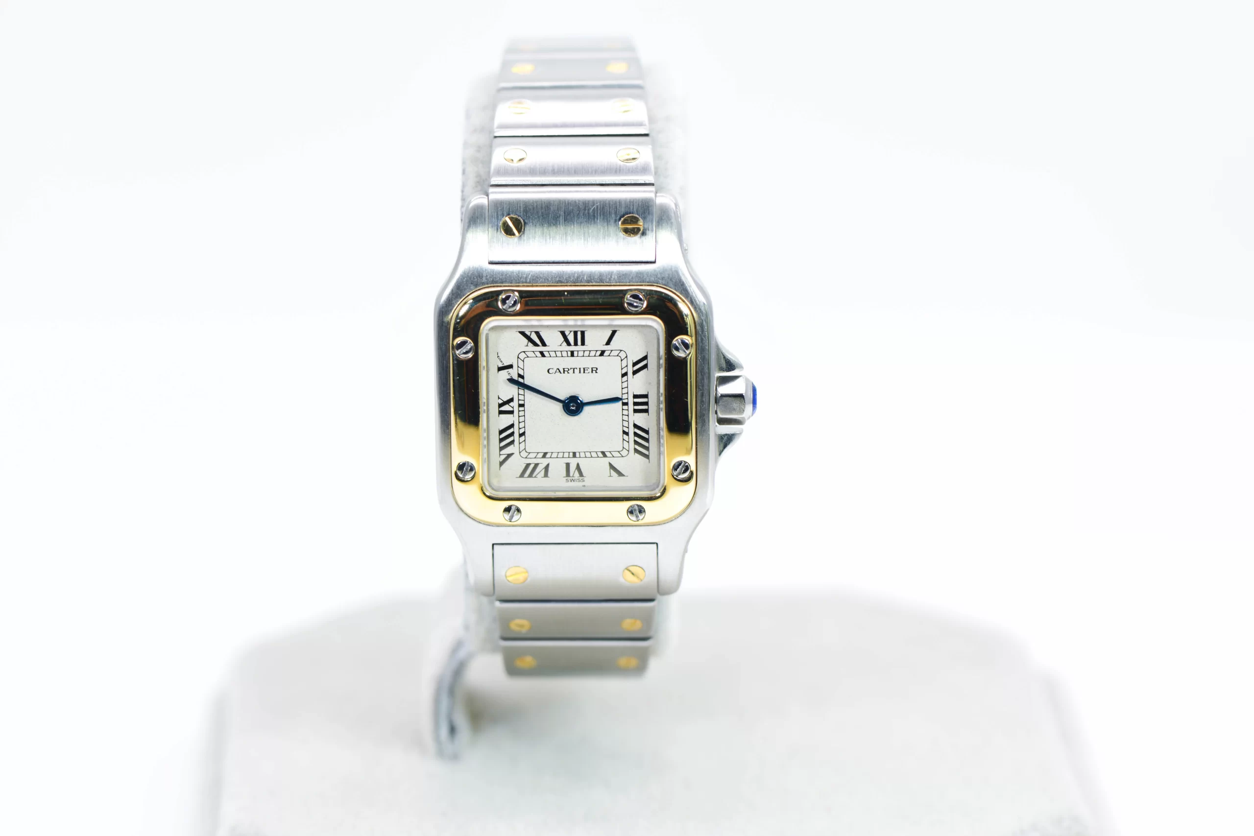 Cartier Santos 24mm Ladies Bi-Metal Watch