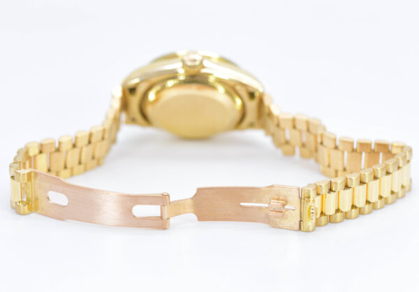 Rolex DateJust 26mm Diamond Gold Watch President Bracelet