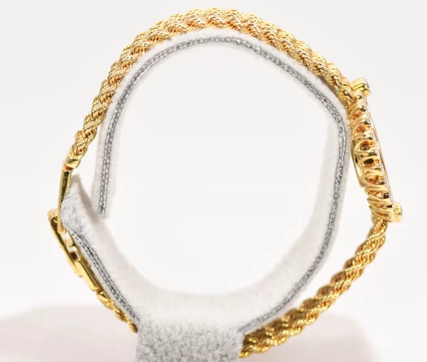 Chopard ‘Happy Diamonds Icons’ 18k Yellow Gold Watch