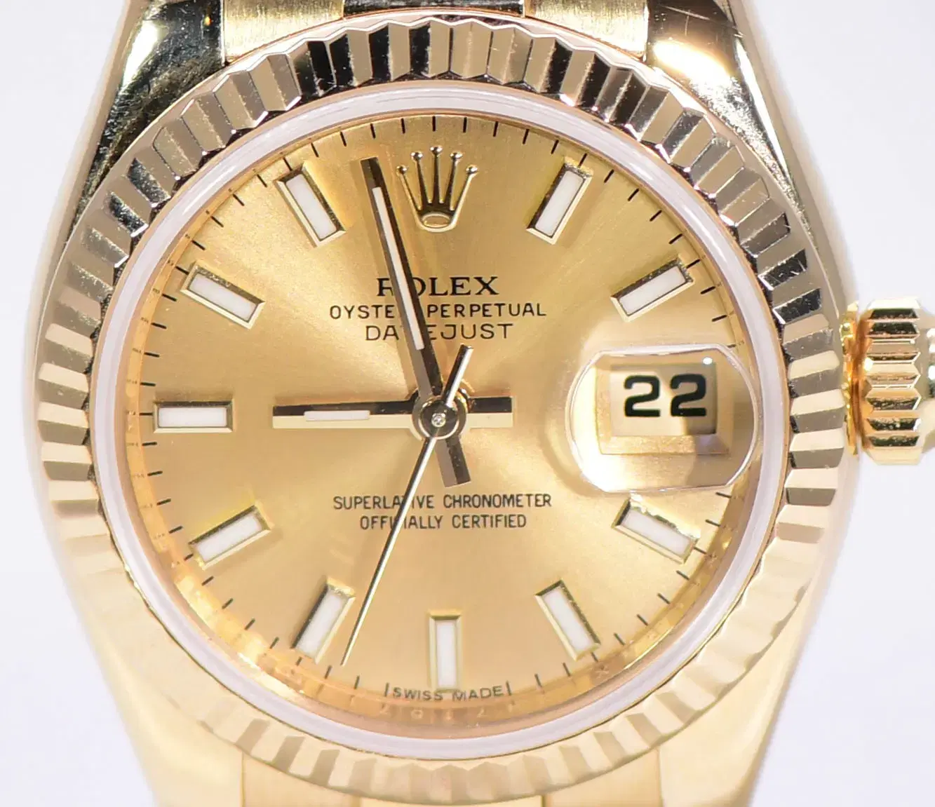 Rolex DateJust 26mm 179178 Gold Watch President Bracelet auriks