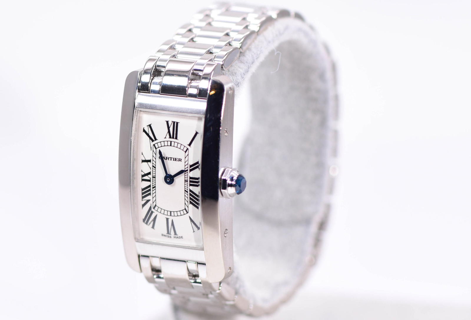 Cartier Tank 18k Yellow Gold Ladies Watch