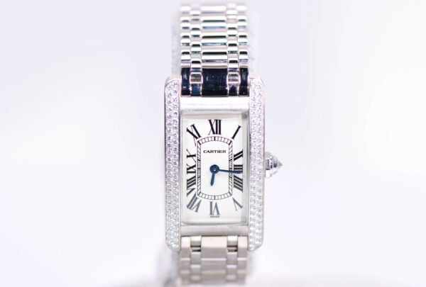 Cartier Tank Americaine White Gold