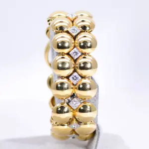 Chopard ‘Happy Diamonds’ Watch 5 ct Diamonds 18k Gold