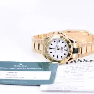 Rolex Oyster Perpetual Yacht-Master 35 mm 18k Gold 2005