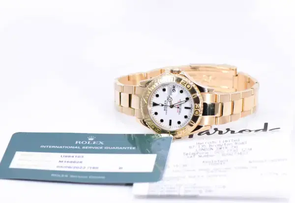 Rolex Oyster Perpetual Yacht-Master 35 mm 18k Gold 2005
