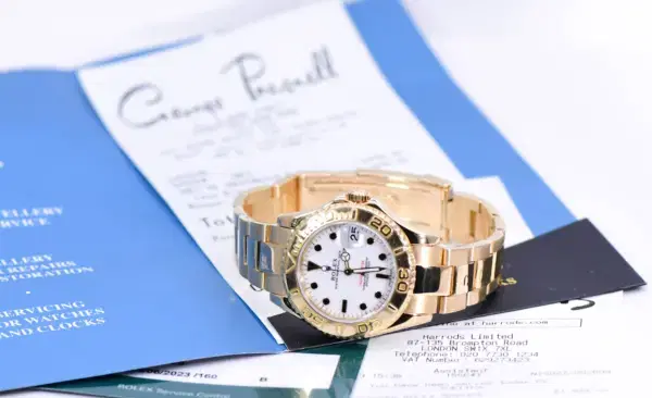 Rolex Oyster Perpetual Yacht-Master 35 mm 18k Gold 2005