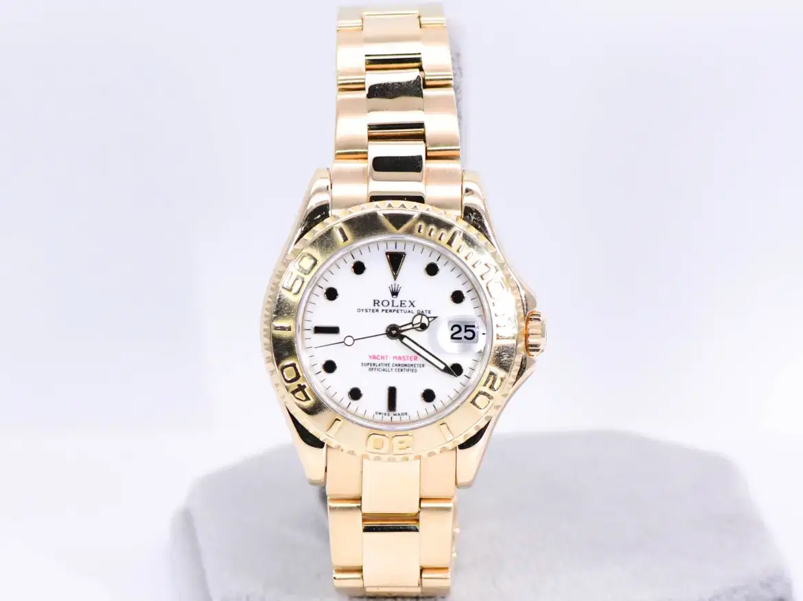 Rolex Oyster Perpetual Yacht-Master 35 mm 18k Gold 2005