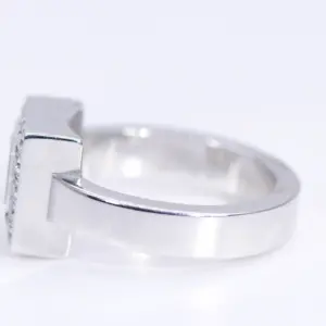Chopard ‘Happy Diamonds’ 18k White Gold Ring