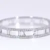 Tiffany & Co. ATLAS 18k White Gold and Diamonds Bracelet