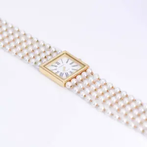 Chanel Mademoiselle Pearl Watch White Pearl & Yellow Gold