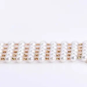 Chanel Mademoiselle Pearl Watch White Pearl & Yellow Gold