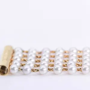 Chanel Mademoiselle Pearl Watch White Pearl & Yellow Gold