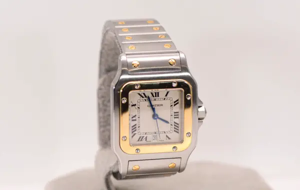 Cartier Santos Watch 31mm Midsize Yellow Gold & Steel