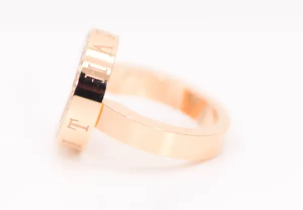 Chopard ‘Happy Sport’ 18k White and Yellow Gold Ring