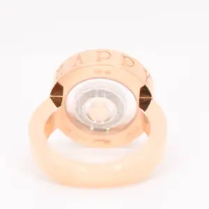 Chopard ‘Happy Sport’ 18k White and Yellow Gold Ring