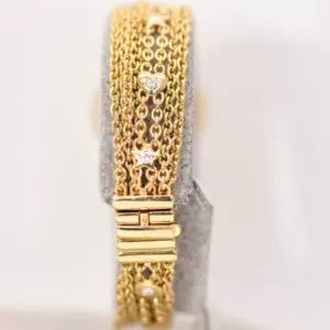 Chopard ‘Happy Diamonds’ Ladies Hearts and Stars 18k Gold Watch