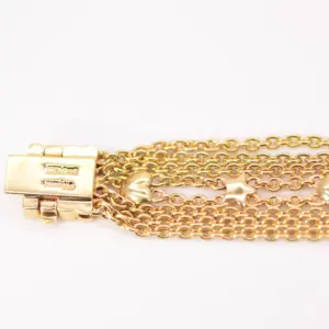 Chopard ‘Happy Diamonds’ Ladies Hearts and Stars 18k Gold Watch