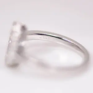 Chopard ‘Happy Diamonds’ 18k White Gold Heart Ring