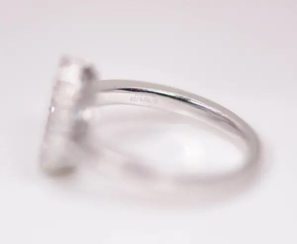 Chopard ‘Happy Diamonds’ 18k White Gold Heart Ring