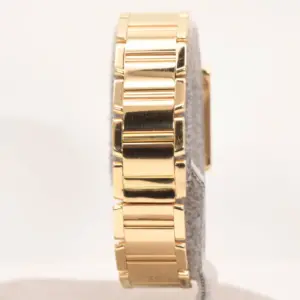 Cartier Tank Francaise Diamond Watch 20mm Yellow Gold