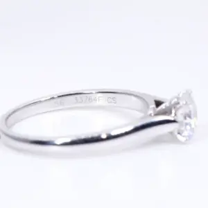 Cartier 0.90 ct Diamond Platinum Engagement Ring