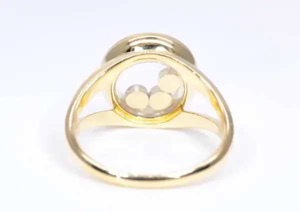 Chopard ‘Happy Diamonds’ 18k Yellow Gold Ring