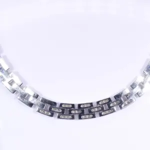 Cartier Maillon Panthere 18k White Gold Diamond Necklace