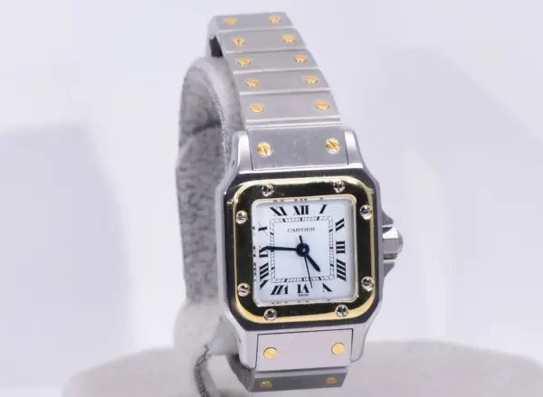 Cartier Santos Watch 24mm Yellow Gold & Steel
