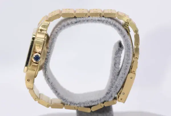 Cartier Santos Galbée Watch 24mm 18k Gold