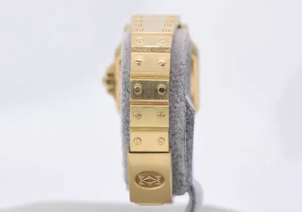 Cartier Santos Galbée Watch 24mm 18k Gold