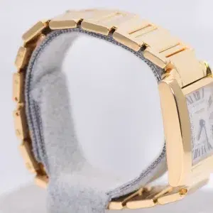 Cartier Tank Francaise Watch 27 mm Yellow Gold Box