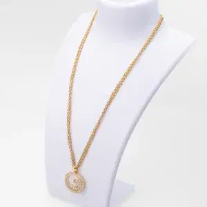 Chopard Happy Diamonds Necklace Moon and Stars 18k Yellow Gold