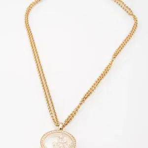 Chopard Happy Diamonds Necklace Moon and Stars 18k Yellow Gold