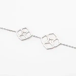Chopard Imperiale 18k White Gold Amethist Necklace