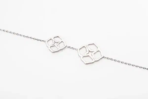 Chopard Imperiale 18k White Gold Amethist Necklace