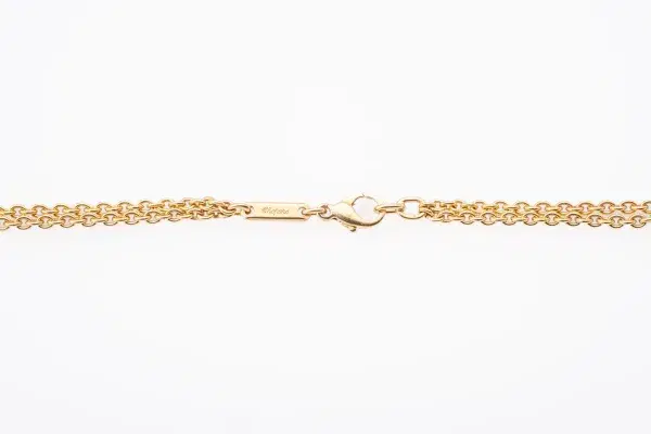 Chopard Happy Diamonds Necklace Moon and Stars 18k Yellow Gold