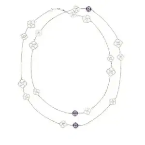 Chopard Imperiale 18k White Gold Amethist Necklace
