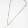 Chopard Happy Spirit Necklace 18k White Gold 1.25 ct Diamond MOP