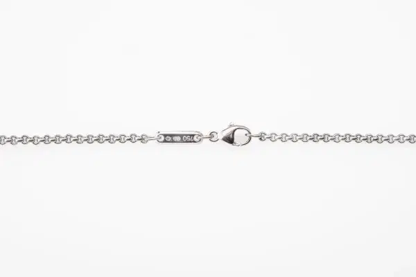Chopard Happy Diamonds Happy Sun Large 18k White Gold Diamond Pendant Necklace