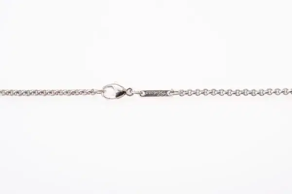 Chopard Happy Diamonds Happy Sun Large 18k White Gold Diamond Pendant Necklace