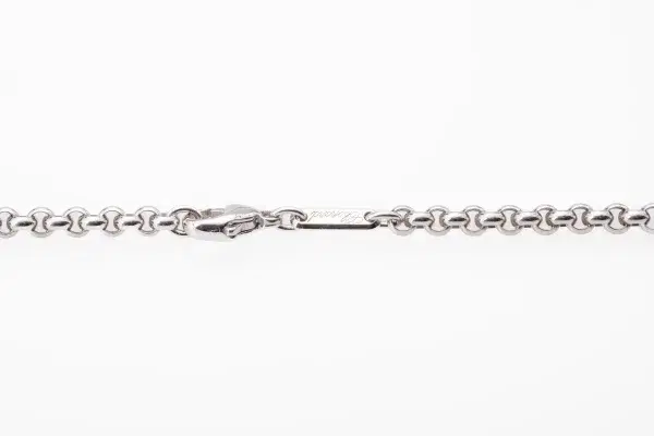 Chopard Happy Diamonds Heart 1.25ct Large 18k White Gold Diamond Pendant Necklace
