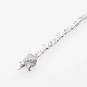 Dior Couture Bracelet 18k White Gold Diamonds High Jewellery