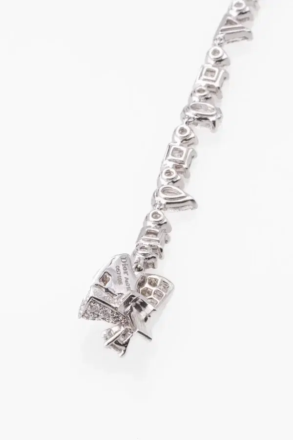 Dior Couture Bracelet 18k White Gold Diamonds High Jewellery