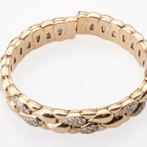 Chopard Casmir 18k Yellow Gold and Diamond Bracelet